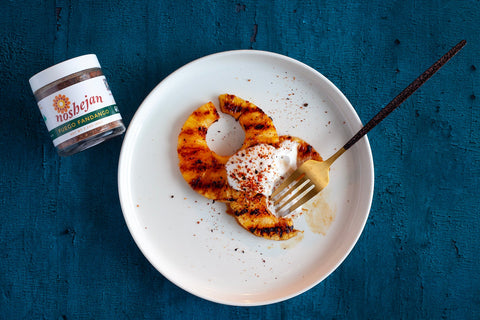 Grilled Pineapple with Coconut Whipped Cream