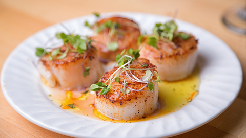 Pan Seared Scallops