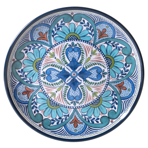 Talavera Melamine Round Platter